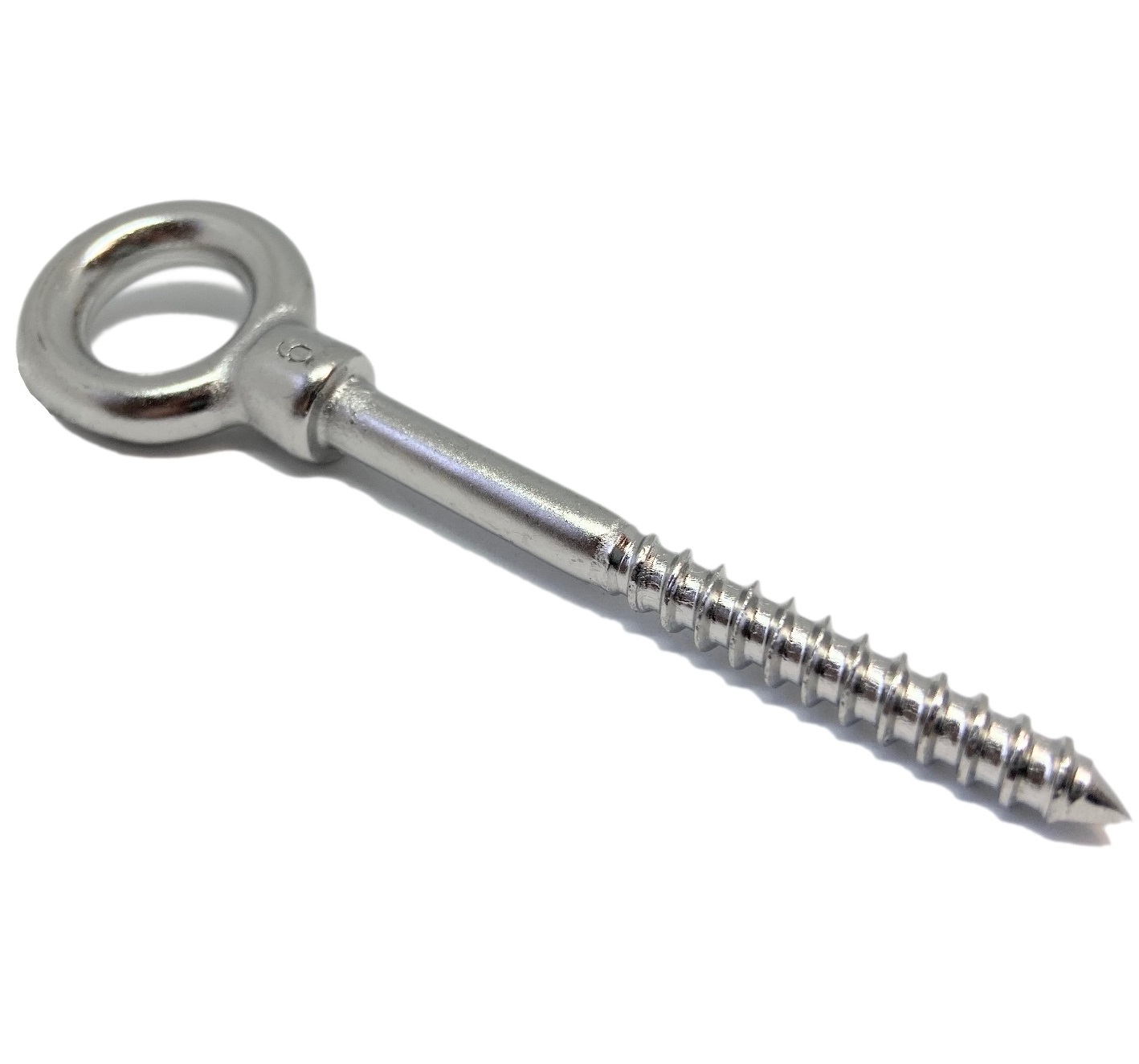 Niro-Augbolzen mit Holzgewinde