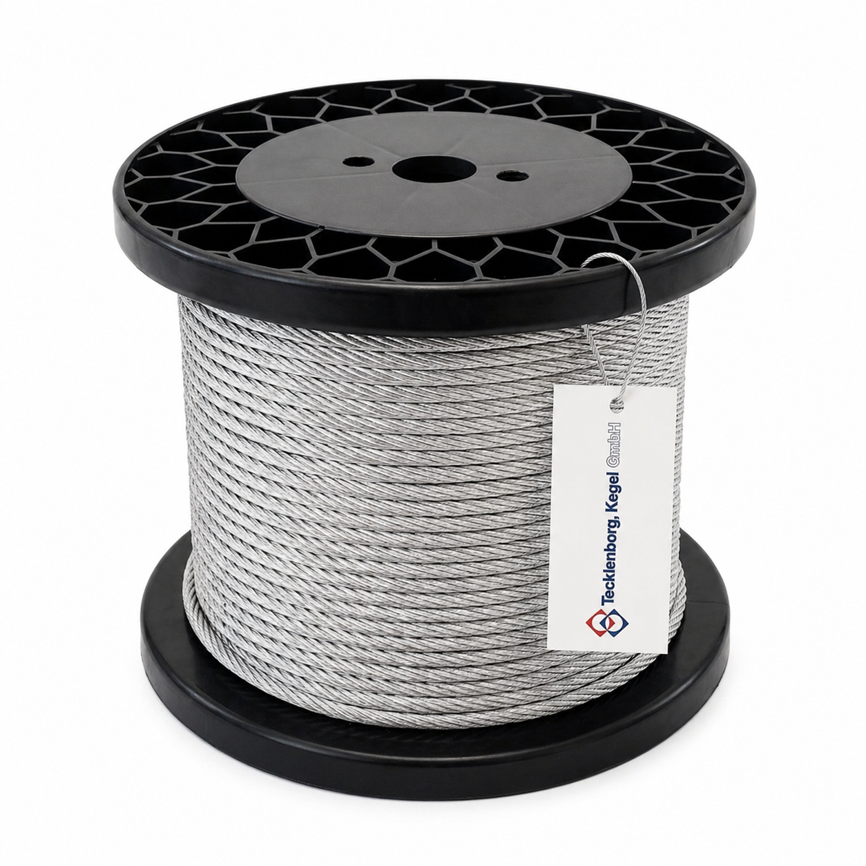 Edelstahlseil V4A 6x19M-WSC (7x19) (sehr flexibel)