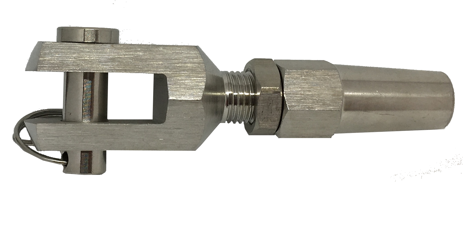 Niro-Gabelterminal 8,00 mm zur Selbstmontage
