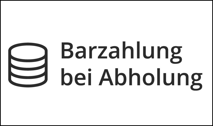 Barzahlung bei Abholung